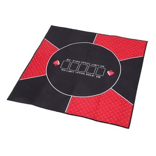 KONTONTY Poker Tischmatte Rutsch Tischdecke für Kartenspiele Vielseitige Spielunterlage für Poker und Brettspiele mit Klassischem Design und Geräuschreduzierender Funktion KONTONTY Poker Tischmatte Rutsch Tischdecke für Kartenspiele Vielseitige Spielunterlage für Poker und Brettspiele mit Klassischem Design und Geräuschreduzierender Funktion von KONTONTY
