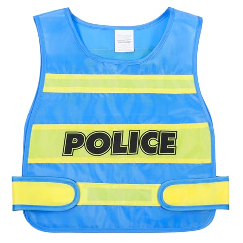 KONTONTY Polizeiweste für Cosplay Polizeikostüm für Kleinkinder Rollenspiel Outfit für Kostümpartys und Bühnenaufführungen Bequemes und Sicheres Material Fördert Kreativität KONTONTY Polizeiweste für Cosplay Polizeikostüm für Kleinkinder Rollenspiel Outfit für Kostümpartys und Bühnenaufführungen Bequemes und Sicheres Material Fördert Kreativität von KONTONTY