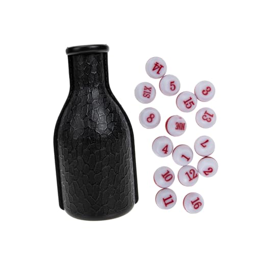 KONTONTY Professionelle Pool Bottle für Snooker und Billiard Tragbarer Verschleißfester Shaker Leicht und Kompakt Praktisches Zubehör für Billiardspieler zu Hause und Unterwegs von KONTONTY