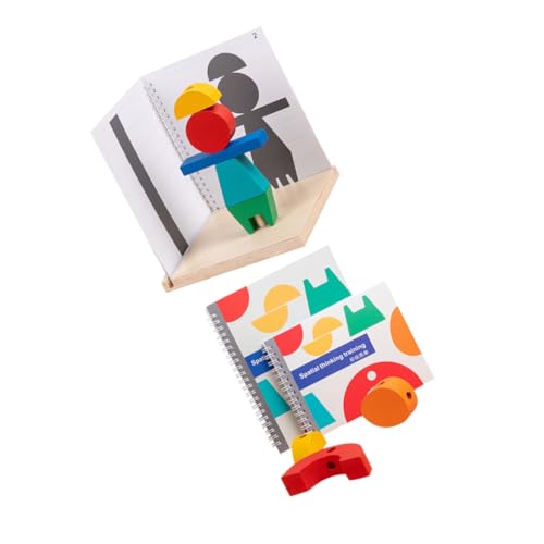 KONTONTY Projektions Bauspielzeug für Kleinkinder Holzspielzeug zur Frühen Bildung Fördert Kreativität Motorik und Soziale Fähigkeiten mit Stabilen Bausteinen Verschiedenen Formen und KONTONTY Projektions Bauspielzeug für Kleinkinder Holzspielzeug zur Frühen Bildung Fördert Kreativität Motorik und Soziale Fähigkeiten mit Stabilen Bausteinen Verschiedenen Formen und von KONTONTY