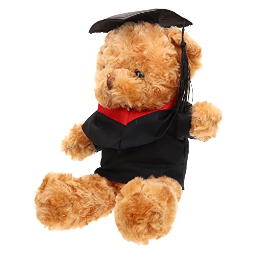 KONTONTY Puppe Memorial Tiere Stofftier Das Tier Graduierung Gefüllt Plüsch Bär Kurze Plüsch von KONTONTY