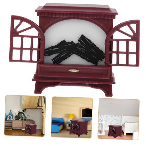 KONTONTY Mini- -zubehör Realistisches Miniatur-kaminmodell Für Puppenhaus- von KONTONTY