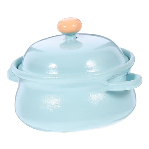 KONTONTY Miniatur-suppentopf Für Puppen Keramiktopf Bonbonfarbe Mini-Topf Grün Für Jungen Und Mädchen Mini-kochgeschirr KONTONTY Miniatur-suppentopf Für Puppen Keramiktopf Bonbonfarbe Mini-Topf Grün Für Jungen Und Mädchen Mini-kochgeschirr von KONTONTY
