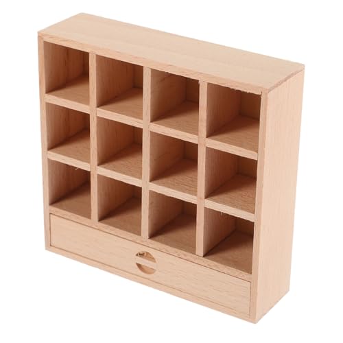 KONTONTY Puppenhaus-schließfach Miniatur Möbelzubehör Bücherregal Winziges Bausätze Häuser Teppich Bausatz Mini-hausversorgung Puppenmöbel Holz KONTONTY Puppenhaus-schließfach Miniatur Möbelzubehör Bücherregal Winziges Bausätze Häuser Teppich Bausatz Mini-hausversorgung Puppenmöbel Holz von KONTONTY