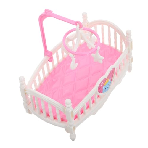 KONTONTY Puppenhausbett Puppenhaus Schlafzimmer Babypuppenbett Minibett Mini Puppenhausmöbel Puppenhausbett My Fancy Life Puppenhausmöbel Puppenhausdekor Drehbares Puppenhaus Weiße KONTONTY Puppenhausbett Puppenhaus Schlafzimmer Babypuppenbett Minibett Mini Puppenhausmöbel Puppenhausbett My Fancy Life Puppenhausmöbel Puppenhausdekor Drehbares Puppenhaus Weiße von KONTONTY