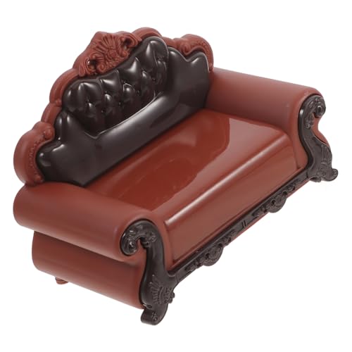 KONTONTY Miniatur Puppenhaus Sofa Stuhl Winzige Möbel Modell Haus Dekoration Spielzeug von KONTONTY