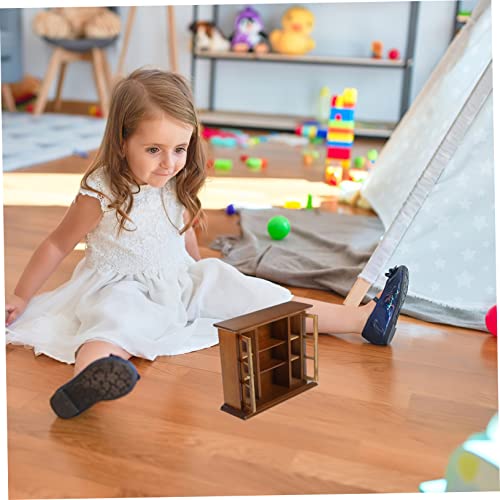 KONTONTY Puppenmöbel Holzmodell Miniatur Möbel Ornament für Puppenhaus Dekoration Wohnzimmer Schlafzimmer Zubehör KONTONTY Puppenmöbel Holzmodell Miniatur Möbel Ornament für Puppenhaus Dekoration Wohnzimmer Schlafzimmer Zubehör von KONTONTY