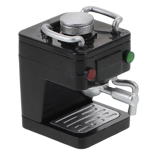 KONTONTY Puppenhaus Miniaturmöbel DIY Puppenhausmöbel Mini-kaffeemaschine Küche Kaffeemaschine Dekoration von KONTONTY