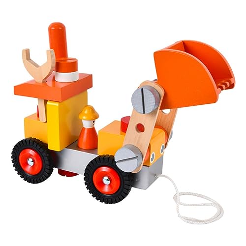 KONTONTY Puzzle Bausatz Excavator Modell Lernspielzeug Für Jungs Konstruktionsspielzeug Kleine Bauarbeiter KONTONTY Puzzle Bausatz Excavator Modell Lernspielzeug Für Jungs Konstruktionsspielzeug Kleine Bauarbeiter von KONTONTY