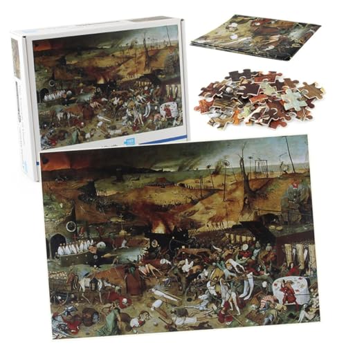 KONTONTY -Puzzle des Todes gehirntraining gehirn Training Heimspielzeug Puzzle aus Papier Spielzeuge Erwachsene Puzzle Rätsel zum Druckabbau Stressabbauer von KONTONTY