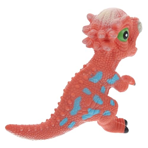 KONTONTY Interaktives Mini-Dinosaurier-Modell Sound-vinylspielzeug Für Kinder Pädagogische Lernhilfe Leicht Zu Reinigen Realistisches Design Zufällige Farbe KONTONTY Interaktives Mini-Dinosaurier-Modell Sound-vinylspielzeug Für Kinder Pädagogische Lernhilfe Leicht Zu Reinigen Realistisches Design Zufällige Farbe von KONTONTY