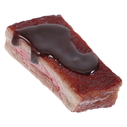 KONTONTY Realistische Gefälschte Fleischblock-Simulation Steak Requisite Für Fotografie Dollhouse Accessory Küchendekoration Hochdetail Künstliche Rindfleisch Display Requisite KONTONTY Realistische Gefälschte Fleischblock-Simulation Steak Requisite Für Fotografie Dollhouse Accessory Küchendekoration Hochdetail Künstliche Rindfleisch Display Requisite von KONTONTY