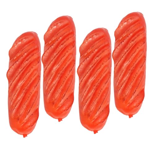 KONTONTY Realistische Gefälschte Hot Dog Modelle 4 Stück Bratwurst Für Party Shop Home Fotografie KONTONTY Realistische Gefälschte Hot Dog Modelle 4 Stück Bratwurst Für Party Shop Home Fotografie von KONTONTY