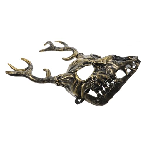 KONTONTY Realistische Hörner Maske für Halloween Abnehmbare Tiermaske für Cosplay und Maskerade Atemberaubendes Design für Partys und Veranstaltungen Bequemer Sitz und Atmungsaktives KONTONTY Realistische Hörner Maske für Halloween Abnehmbare Tiermaske für Cosplay und Maskerade Atemberaubendes Design für Partys und Veranstaltungen Bequemer Sitz und Atmungsaktives von KONTONTY