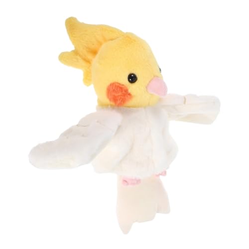KONTONTY Realistische Papageien Handpuppe aus Weichem Plüsch Detailgetreues Vogelspielzeug für Rollenspiele und Geschichtenerzählen Fördert Sprachentwicklung und Fantasie Kuscheliges KONTONTY Realistische Papageien Handpuppe aus Weichem Plüsch Detailgetreues Vogelspielzeug für Rollenspiele und Geschichtenerzählen Fördert Sprachentwicklung und Fantasie Kuscheliges von KONTONTY