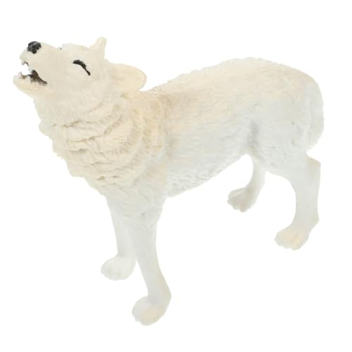 KONTONTY Realistische Wolf Figur aus Robustem Dekoratives Wildlife Modell Sicher und Pädagogisch als Desktop Ornament und Kinderspielzeug Geeignet Detailgetreue Waldtier Nachbildung KONTONTY Realistische Wolf Figur aus Robustem Dekoratives Wildlife Modell Sicher und Pädagogisch als Desktop Ornament und Kinderspielzeug Geeignet Detailgetreue Waldtier Nachbildung von KONTONTY