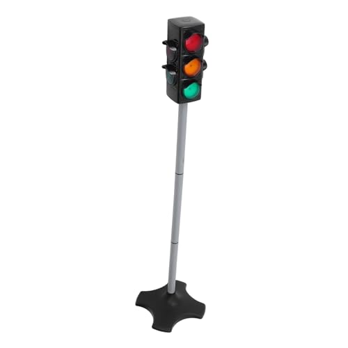KONTONTY Realistisches Ampelspielzeug mit LED licht Pädagogisches Verkehrssignal zur Sicherheitserziehung für Schule und Zuhause Fördert Verkehrsregeln und Fußgängersicherheit von KONTONTY