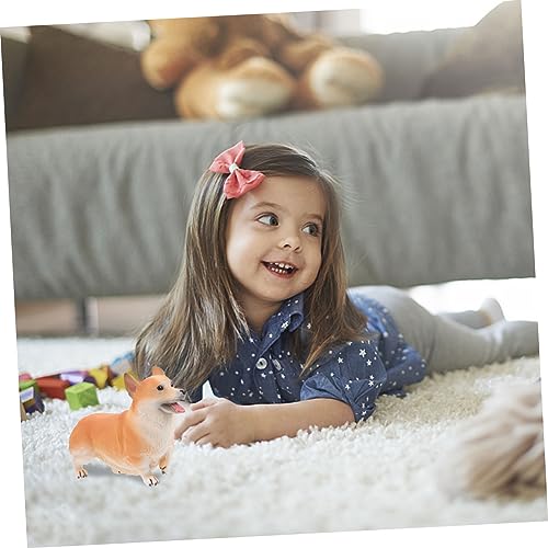 KONTONTY Realistisches Corgi Dekofigur mit Detailreichem Design Hundemodell zur Raumdekoration Kindgerechtes Vorstellungskraft und Tiererkennung Vielseitig Platzierbar im Wohnbereich KONTONTY Realistisches Corgi Dekofigur mit Detailreichem Design Hundemodell zur Raumdekoration Kindgerechtes Vorstellungskraft und Tiererkennung Vielseitig Platzierbar im Wohnbereich von KONTONTY