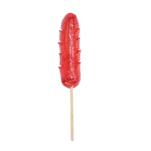KONTONTY Realistisches Hot Dog Modell aus Langlebigem PVC und Täuschend Echte Grillwurst Deko für Party Küchen Eventdisplay Vielseitige Künstliche Lebensmittelattrappe Einfach zu Reinigen von KONTONTY