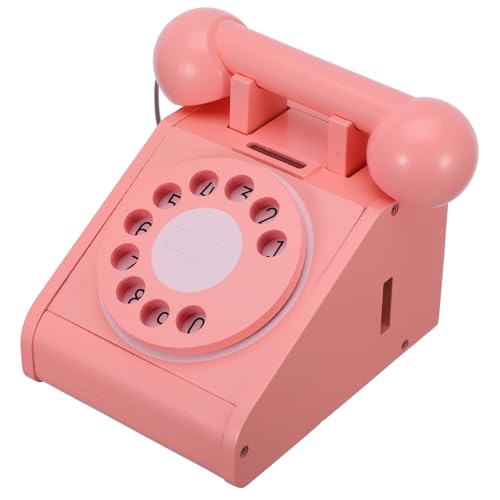 KONTONTY Retro Telefon für Interaktives Holzspielzeug Fördert und Hand Augen Koordination für Rollenspiele und Eltern Interaktion Langlebig und Farbenfroh KONTONTY Retro Telefon für Interaktives Holzspielzeug Fördert und Hand Augen Koordination für Rollenspiele und Eltern Interaktion Langlebig und Farbenfroh von KONTONTY