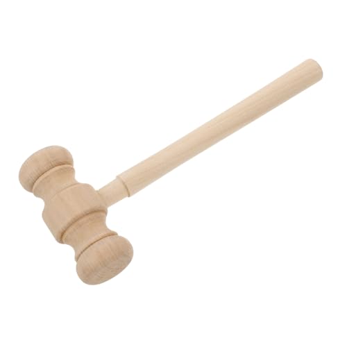 KONTONTY Richter Hammer Schlagwerkzeug Spielzeughammer Richterhammer Mini-Hammerspielzeug aus Holz Mini-Holzhämmer Holzhammer hölzern Khaki KONTONTY Richter Hammer Schlagwerkzeug Spielzeughammer Richterhammer Mini-Hammerspielzeug aus Holz Mini-Holzhämmer Holzhammer hölzern Khaki von KONTONTY