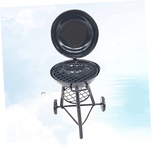 KONTONTY Runder Mini Grill aus Miniatur BBQ Dekoration für Puppenhaus Detailreicher Mini Ofen Outdoor Szene Kreatives Puppenhaus Zubehör Robustes Modell Diorama KONTONTY Runder Mini Grill aus Miniatur BBQ Dekoration für Puppenhaus Detailreicher Mini Ofen Outdoor Szene Kreatives Puppenhaus Zubehör Robustes Modell Diorama von KONTONTY