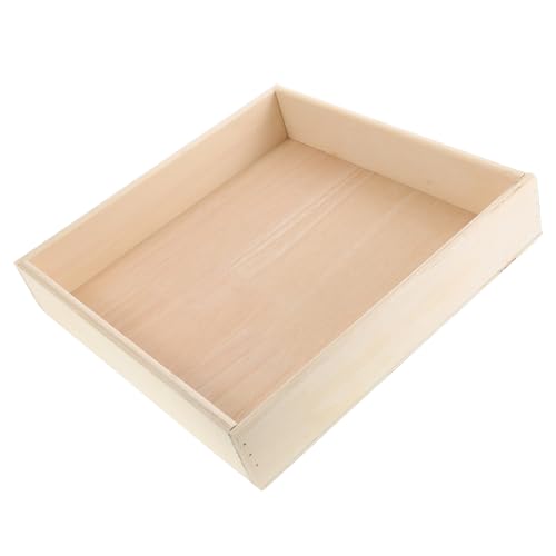 KONTONTY Sandkastenspielzeug Schreibtablett aus Sand Sandkasten für Unterhaltung tragbarer Sandkasten kleine Spielsachen Sandkasten für im Freien hölzern Beige KONTONTY Sandkastenspielzeug Schreibtablett aus Sand Sandkasten für Unterhaltung tragbarer Sandkasten kleine Spielsachen Sandkasten für im Freien hölzern Beige von KONTONTY