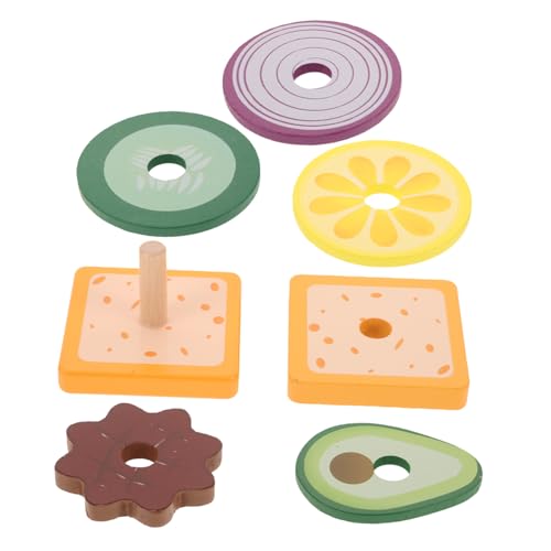 KONTONTY Sandwich- Spielset für die Kinderküche Kinderküchenzubehör Spielküchenzubehör Spielzeugnahrung Lebensmittelspielzeug hölzern KONTONTY Sandwich- Spielset für die Kinderküche Kinderküchenzubehör Spielküchenzubehör Spielzeugnahrung Lebensmittelspielzeug hölzern von KONTONTY