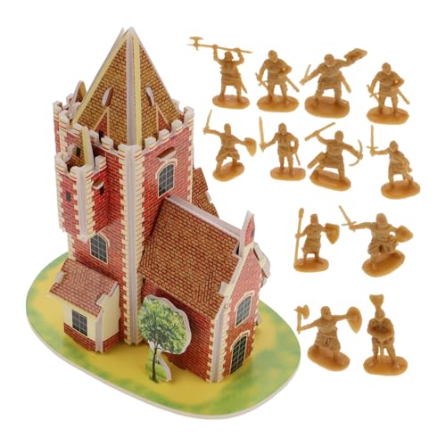 KONTONTY Satz 100 Stück Figuren Zahlen Soldat Mittelalterliches Ritterspielzeug mittelalterliches Burgspielzeug Schlossspielzeug Armeemänner aus Plastik Armee Jungs Golden KONTONTY Satz 100 Stück Figuren Zahlen Soldat Mittelalterliches Ritterspielzeug mittelalterliches Burgspielzeug Schlossspielzeug Armeemänner aus Plastik Armee Jungs Golden von KONTONTY