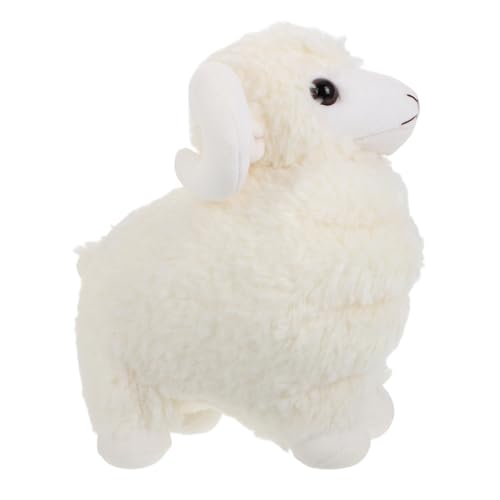 KONTONTY Schaf Stofftier klein Kuscheltier Plüschtiere zum Kuscheln Plüsch Lamm Plüschschaf Stofftier Lamm Plüsch süße Schaf-Plüschpuppen gefüllter Lammplüsch Zeug Tiere PP-Baumwolle Weiß KONTONTY Schaf Stofftier klein Kuscheltier Plüschtiere zum Kuscheln Plüsch Lamm Plüschschaf Stofftier Lamm Plüsch süße Schaf-Plüschpuppen gefüllter Lammplüsch Zeug Tiere PP-Baumwolle Weiß von KONTONTY