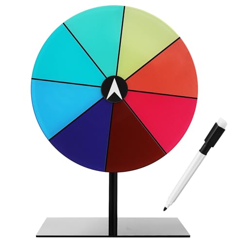 KONTONTY Schicksalsrad Preisrad-Tischplatte für Spiele Sich drehendes Preisrad Drehscheibe Preisrad Spinnrad Mini- Partyspiel-Plattenspieler Roulette Räder Acryl KONTONTY Schicksalsrad Preisrad-Tischplatte für Spiele Sich drehendes Preisrad Drehscheibe Preisrad Spinnrad Mini- Partyspiel-Plattenspieler Roulette Räder Acryl von KONTONTY