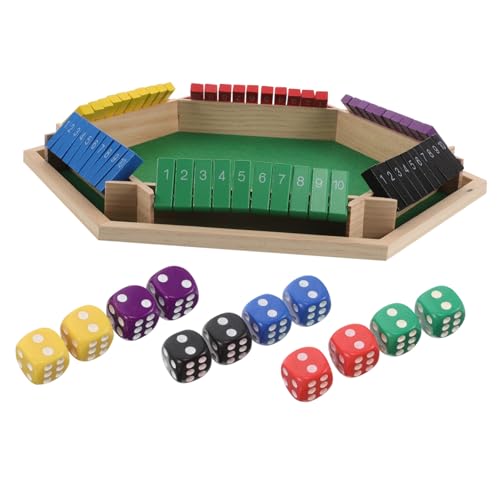 KONTONTY Sechsseitiger Spieltisch für Interaktive Spiele Brettspieltisch für Ktv Bars und Partys Fördert Spaß und Interaktion bei Geselligen Zusammenkünften Robust und Langlebig Vielseitige KONTONTY Sechsseitiger Spieltisch für Interaktive Spiele Brettspieltisch für Ktv Bars und Partys Fördert Spaß und Interaktion bei Geselligen Zusammenkünften Robust und Langlebig Vielseitige von KONTONTY