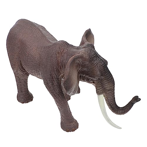 KONTONTY Simulation Elefant Realistisches TPR Modell für Tier Lernspielzeug Kreativität und Fantasie Einzigartige Deko für Zuhause von KONTONTY