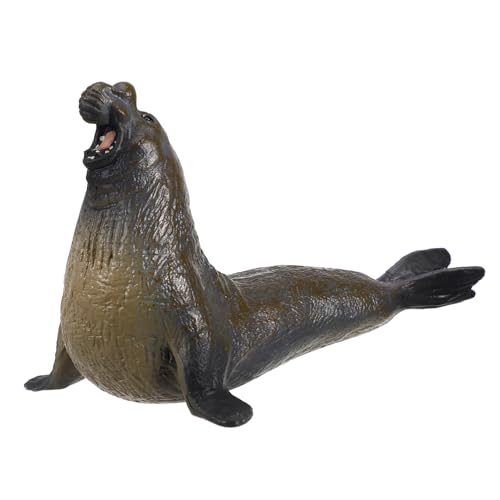 KONTONTY Niedliche Seeelefant-Figur Simulations-seehund Tierspielzeug Lernspielzeug Für Jungen Und Mädchen Zimmerdekoration Wohnzimmer Büro KONTONTY Niedliche Seeelefant-Figur Simulations-seehund Tierspielzeug Lernspielzeug Für Jungen Und Mädchen Zimmerdekoration Wohnzimmer Büro von KONTONTY
