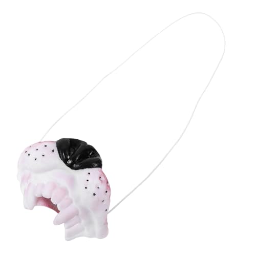 KONTONTY Simulation Tier Cartoon Nase Requisite Wolf Hund Nase Dekoration für Cosplay und Partys mit Elastischem Band für Halloween und Themenfeiern KONTONTY Simulation Tier Cartoon Nase Requisite Wolf Hund Nase Dekoration für Cosplay und Partys mit Elastischem Band für Halloween und Themenfeiern von KONTONTY