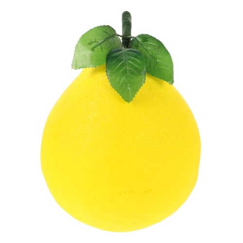 KONTONTY Simulations-Grapefruit-Modell Kunstfrüchte Zur Dekoration Schaumstoffmodell Realistische Falsche Früchte Künstliche Pflanzen Mini-früchte Kiwi Frucht Gelb Styroporschaum von KONTONTY