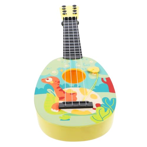 KONTONTY Simulations-Ukulele Gitarrenspielzeug Für Kleinkindgitarre 2 Jahre Alt Musikinstrumente Für Kleinkinder Gitarre Gitarrenkinder Kindermusikspielzeug Plastik von KONTONTY