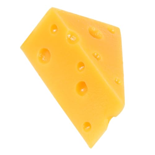 KONTONTY Simulationskäsemodell gefälschtes Käsemodell Miniatur für vortäuschen Käseimitat Lebensmittelmodelle gefälschtes Essen Falsches Käse Harz Yellow KONTONTY Simulationskäsemodell gefälschtes Käsemodell Miniatur für vortäuschen Käseimitat Lebensmittelmodelle gefälschtes Essen Falsches Käse Harz Yellow von KONTONTY