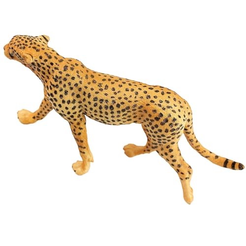 KONTONTY Simulationsleopard Tierfiguren Tierspielzeug Tiere Schildkröte Teichverzierungen Figuren Ornamente Pferdespielzeug Gepard-skulptur Giraffenverzierung Yellow Plastik KONTONTY Simulationsleopard Tierfiguren Tierspielzeug Tiere Schildkröte Teichverzierungen Figuren Ornamente Pferdespielzeug Gepard-skulptur Giraffenverzierung Yellow Plastik von KONTONTY
