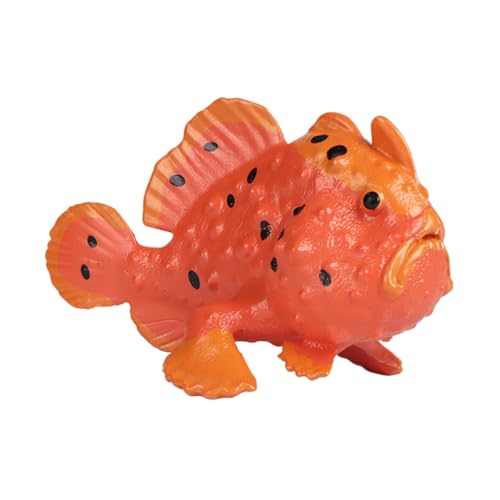 KONTONTY Simulierte Steinfisch Figur Realistisches Meerestier Modell zur Dekoration für Aquarium Kinderzimmer und Kunststoff für Lernen KONTONTY Simulierte Steinfisch Figur Realistisches Meerestier Modell zur Dekoration für Aquarium Kinderzimmer und Kunststoff für Lernen von KONTONTY