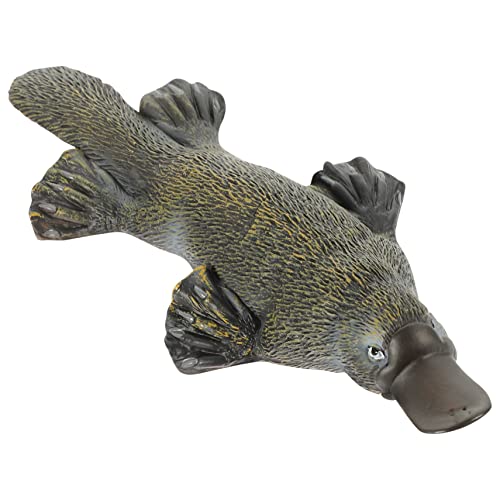 KONTONTY Simuliertes Schnabeltier Wilde Tierfigur kleines Entenschnabelmodell für kinderspielzeug wohnraumdeko kleines Entenschnabel-Ornament Entenschnabelstatue Plastik KONTONTY Simuliertes Schnabeltier Wilde Tierfigur kleines Entenschnabelmodell für kinderspielzeug wohnraumdeko kleines Entenschnabel-Ornament Entenschnabelstatue Plastik von KONTONTY
