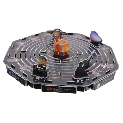 KONTONTY Solar System Puzzle für Edukatives Papier Puzzle mit Planeten Fördert Hand Auge Koordination und Kognitives Denken Lernspielzeug für Freunde von KONTONTY