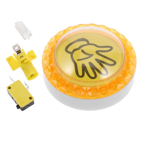 KONTONTY Pädagogische Sound-Tasten Antwort Für Das Klassenzimmer Interaktives Trainingsspielzeug 60 Mm Palm-Tasten Spiele Klassenzimmer-Essentials von KONTONTY