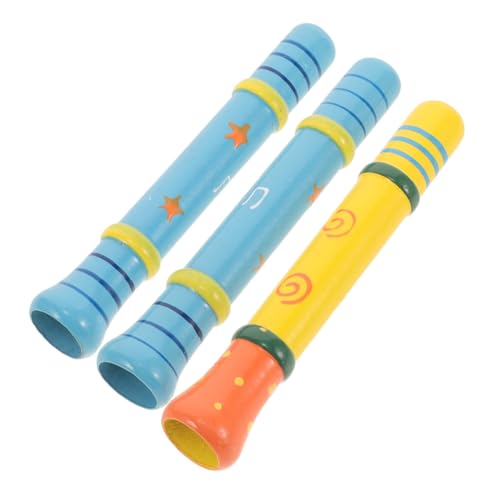 KONTONTY Spielzeug Musikspielzeug Für Babys Bunte Holzpfeifen Für Pädagogisches Lustige Musikinstrumente Ideales Für Kleinkinder Und Vorschulkinder Zufällige Farben KONTONTY Spielzeug Musikspielzeug Für Babys Bunte Holzpfeifen Für Pädagogisches Lustige Musikinstrumente Ideales Für Kleinkinder Und Vorschulkinder Zufällige Farben von KONTONTY