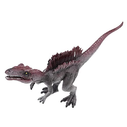 KONTONTY Spinosaurus-Modell Dino Figuren saurier Dinosaur Lernspielzeug Dinosaur Toys lebensechte Dinosaurierfigur kognitives Dinosauriermodell Plastik Violett von KONTONTY