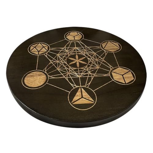 KONTONTY Stabiler Holz Kristallständer aus Hochwertigem Eichenholz Eleganter Agate Display Tray für Hotel Shop Praktischer Kristallhalter und Aufbewahrungstablett KONTONTY Stabiler Holz Kristallständer aus Hochwertigem Eichenholz Eleganter Agate Display Tray für Hotel Shop Praktischer Kristallhalter und Aufbewahrungstablett von KONTONTY