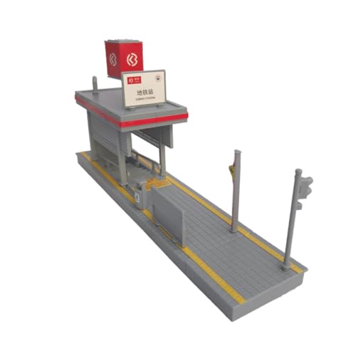 KONTONTY Station Plattformmodell für Dekoratives Modell aus Robustem für Aufbau von Szenen Sicher und Langlebig Perfektes für Kleine Eisenbahnfans KONTONTY Station Plattformmodell für Dekoratives Modell aus Robustem für Aufbau von Szenen Sicher und Langlebig Perfektes für Kleine Eisenbahnfans von KONTONTY
