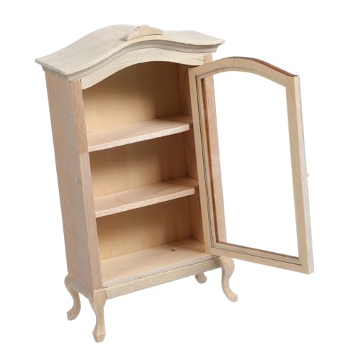 KONTONTY Staubgeschütztes Display Cabinet Präzise Miniatur Bücherregal für Sammler und Hobbyisten KONTONTY Staubgeschütztes Display Cabinet Präzise Miniatur Bücherregal für Sammler und Hobbyisten von KONTONTY
