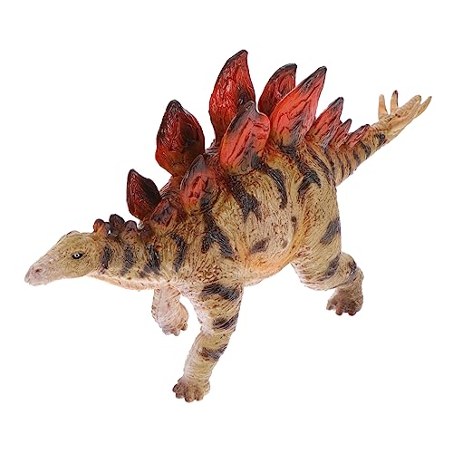 KONTONTY Stegosaurus-Modell Dinosaurier-Figuren Landschaftsornament Tiermodell -Dinosaurier Dekorationen Für Dinosaurierstatuen Dinosaurier-Tiere-Figur Wohnkultur Plastik Rot KONTONTY Stegosaurus-Modell Dinosaurier-Figuren Landschaftsornament Tiermodell -Dinosaurier Dekorationen Für Dinosaurierstatuen Dinosaurier-Tiere-Figur Wohnkultur Plastik Rot von KONTONTY