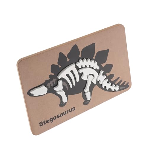 KONTONTY Stegosaurus -puzzlespielzeug Sinnestisch Für Kognitive Rätsel Dinosaurier-Puzzle Für Das Modell Zusammenstellen Sensorisch Dinosaurier Aus Holz Schwarz Hölzern KONTONTY Stegosaurus -puzzlespielzeug Sinnestisch Für Kognitive Rätsel Dinosaurier-Puzzle Für Das Modell Zusammenstellen Sensorisch Dinosaurier Aus Holz Schwarz Hölzern von KONTONTY